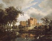 Meindert Hobbema The Ruins of Brederode Castle china oil painting reproduction